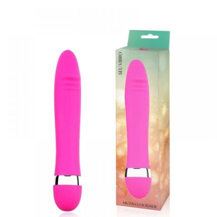 vibrador personal aveludado glande 18,3cm vibe toys