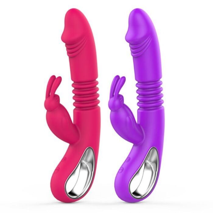 vibrador bask ponto g rabbit com 12 modos de vai e vem vibe toys